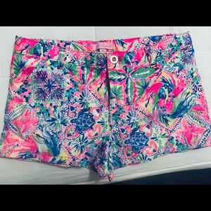 Lilly Pulitzer shorts. Girls size 14